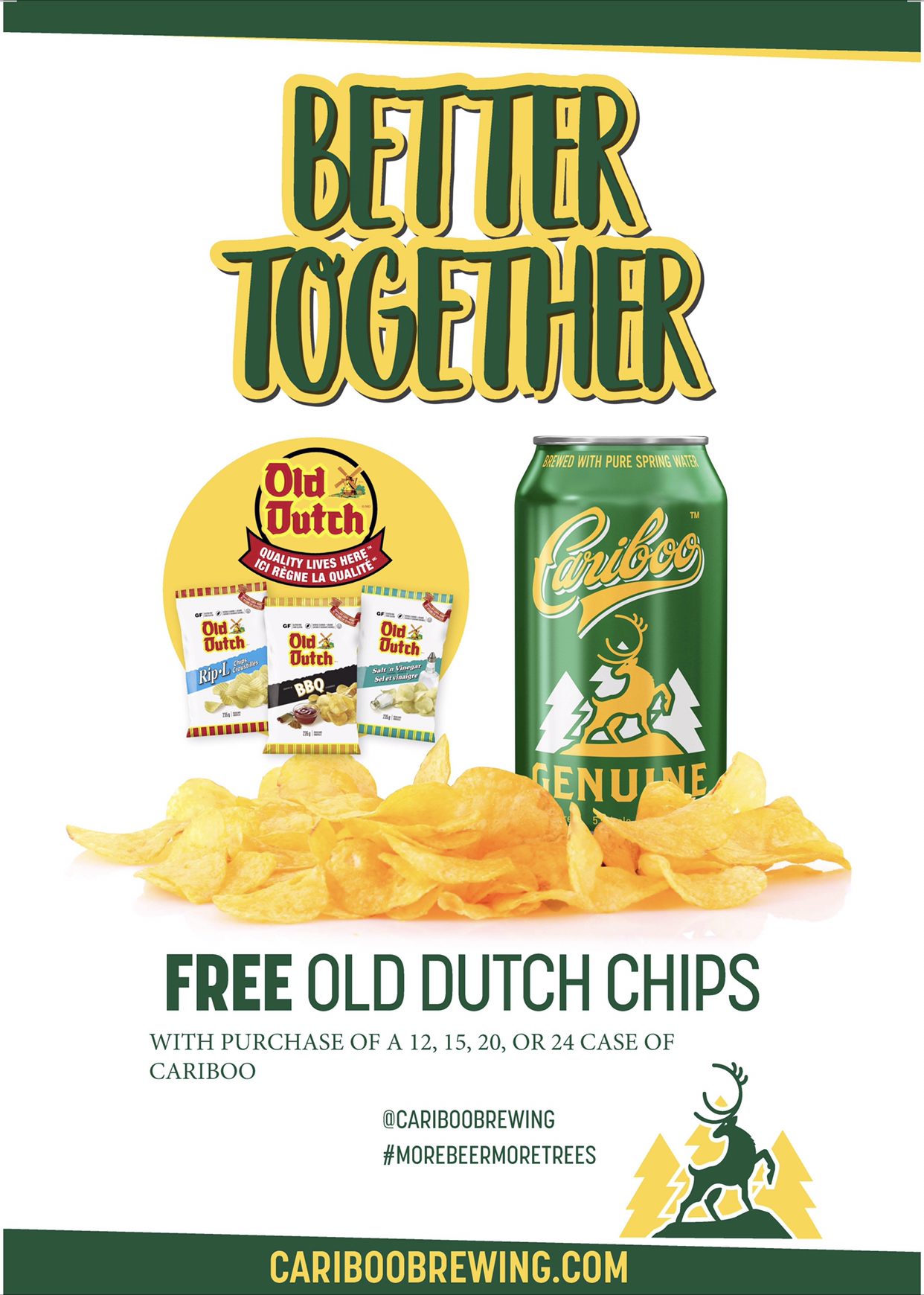 Cariboo Brewing x Old Dutch Chips: Better Together!