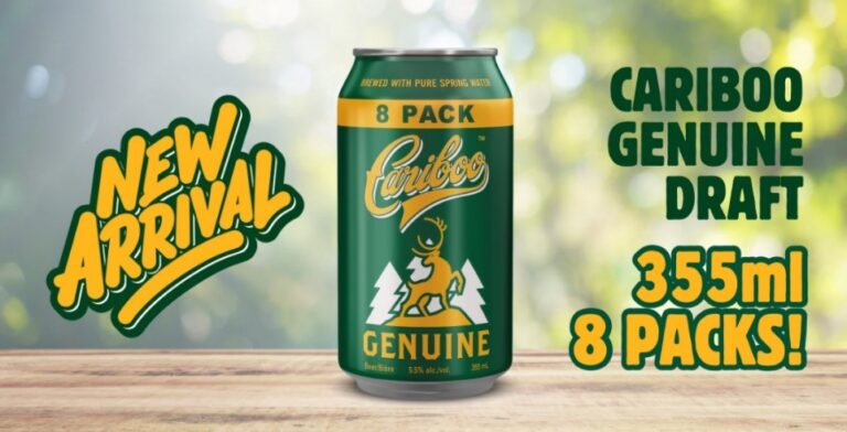 Cariboo Genuine Draft Is Having New Packs Available!